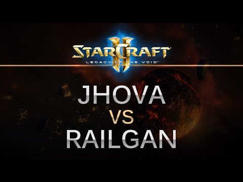 StarCraft 2 -- LOTV -- JHova (T) v Railgan (Z) G1 on Dusk Towers