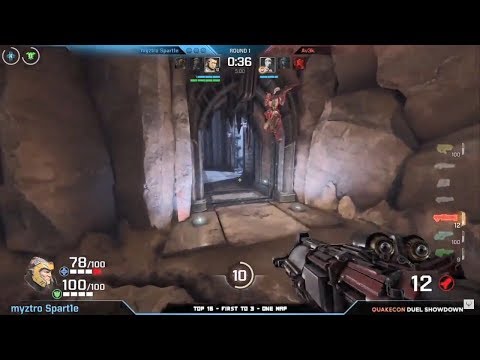 Spart1e vs. Av3k (1/8 play-off, QuakeCon 2018 Duel) – Quake Champions