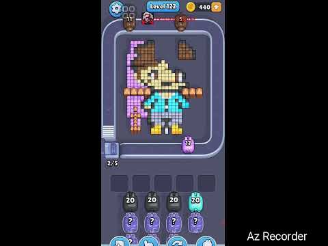 Pixel Flow Level 122 Walkthrough