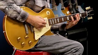 Video thumbnail for Gibson Custom 2018 VOS Historic '56 Les Paul Goldtop Electric Guitar by Musician's Friend