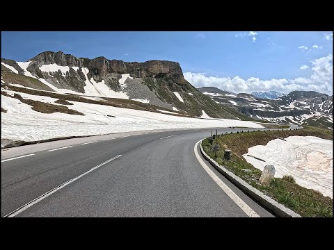 90 minute Indoor Cycling Grossglockner High Alpine Road Austria Alps 4K Video