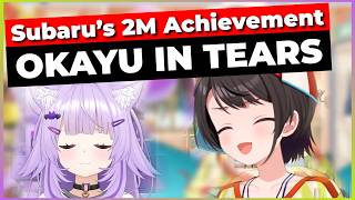 Okayu Breaks Down in Tears Over Subaru’s 2M Subs [May 19, 2026] | Hololive Clips Eng-sub