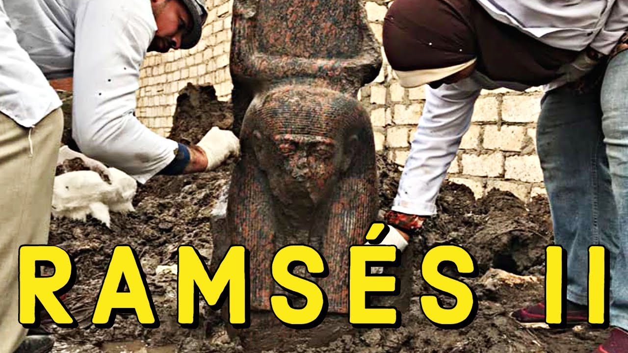 Encontrada Estátua Ka de Ramsés II