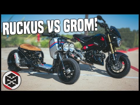 GY6 Ruckus vs Grom SMACKDOWN!