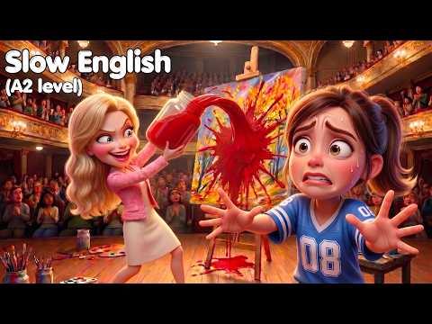 She Destroyed My Art... but I Created a MASTERPIECE | Easy English Listening Practice for Beginners