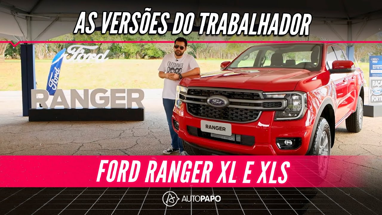 Ford Ranger XL e XLS são lançadas com motor 2.0 e V6 turbodiesel