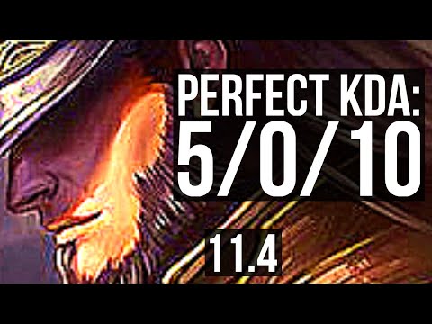 TWISTED FATE vs KASSADIN (MID) | Rank 1 TF, 5/0/10, Rank 23 | TR Challenger | v11.4