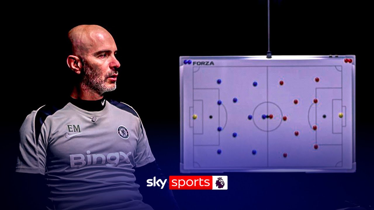 Enzo Maresca discusses his tactics at Chelsea and coaching influences 🤩