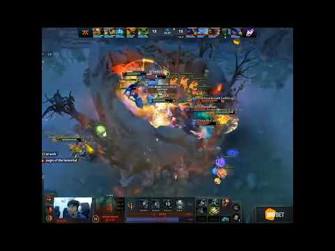 [Dota2]FNATIC vs NGX.sea| Jhocam snatched Aegis from Raven! #dota2 #shorts