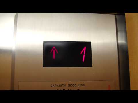 Westinghouse (Schindler) Traction elevator @ Famous Barr Parking Deck St. Louis MO (Macy's)