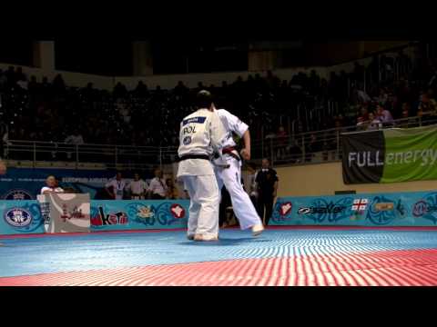 WKO EC 2016, women +60 kg, Brigita Gustaityte LTU   Anna Bojda POL 08