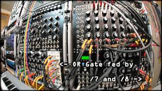 Video thumbnail for Boolean Call (Modcan 24B + MOTM-730 demo) by John L Rice