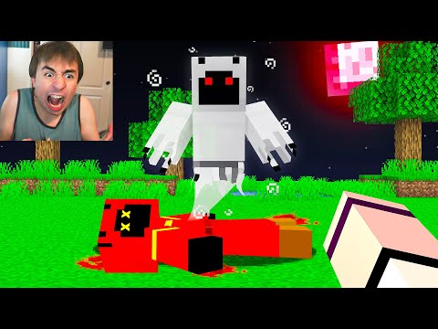 I Secretly Became A GHOST To Haunt Him.. (Minecraft)