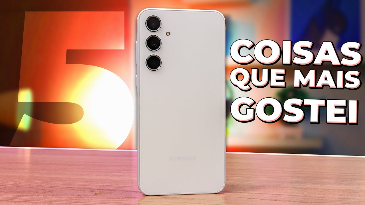 GALAXY A35!! 5 MOTIVOS para COMPRAR o QUERIDINHO da SAMSUNG!!