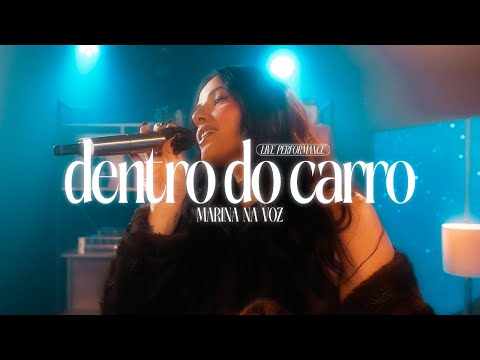 MARINA NA VOZ - dentro do carro (solo) - live