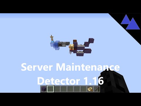 Harmakhet - Server Maintenance Detector/Chunk Loading Detector - Minecraft 1.16
