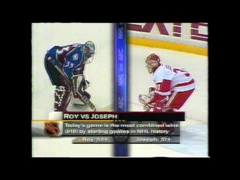 02/03 RS: Col @ Det Highlights - 3/15/03 (Roy's Last Game vs Det)