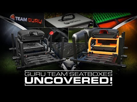 Kosz Wędkarski Siedzisko Guru Stealth Team Seatbox 2.0 film wideo