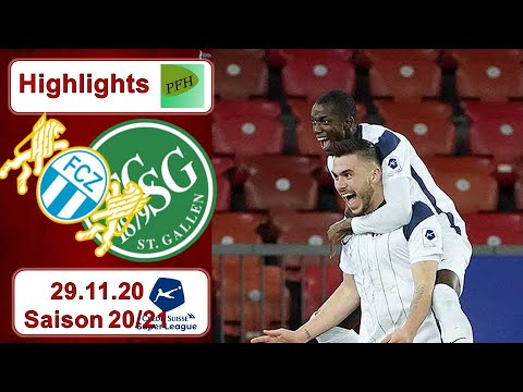 Highlights: FC Zürihc vs FC St.Gallen (18.12.21)