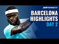Bautista Agut vs Andujar; Sinner, Tiafoe & Musetti In Action | Barcelona Open 2021 Highlights Day 2