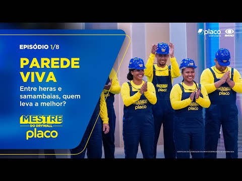 REALITY SHOW MESTRE DO DRYWALL PLACO | EP 1/8 | Entre heras e samambaias, quem leva a melhor?