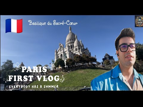 Exploring Paris France 🇫🇷 | First Vlog at Sacré-Cœur ✨" International Student