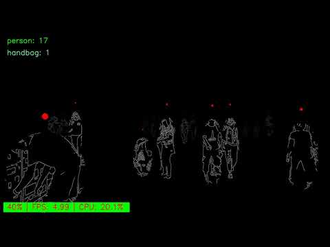 Canny Edge Detector with YOLO Neural Network