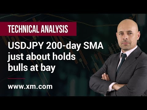 Technical Analysis: 07/11/2019 - USDJPY 200-day SMA just about holds bulls at bay