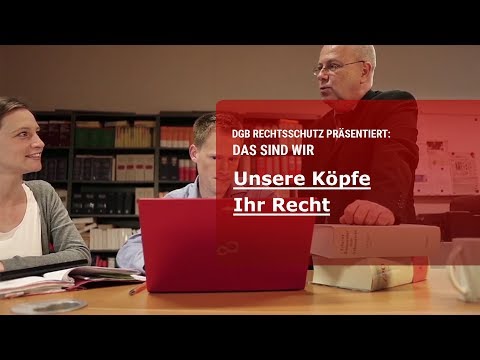 DGB Rechtsschutz – Thema Unsere Köpfe Ihr Recht