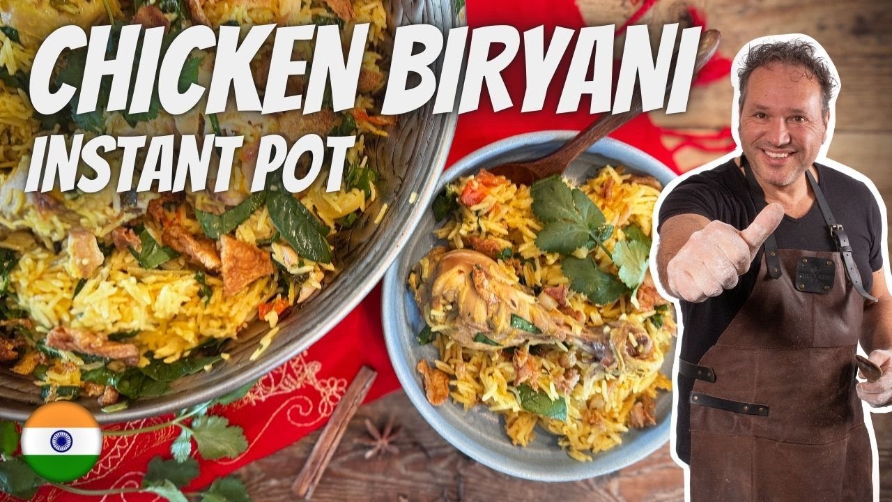 De Lekkerste Chicken Biryani - Snel Klaar in de Instant Pot!