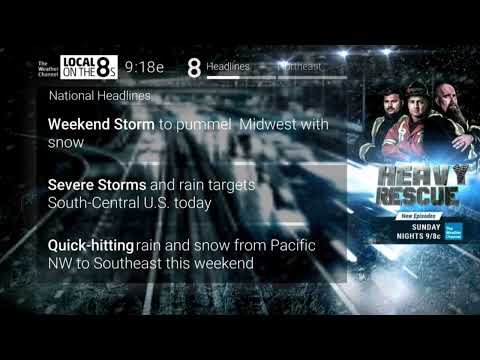 Weather Channel November/December 2022 Morning 1 - 10