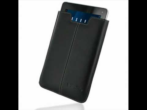 PDair  Leather Case for Huawei MediaPad - Vertical Pouch Type (Black)