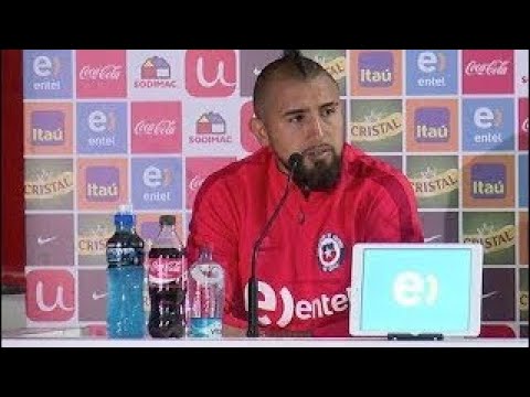 Arturo Vidal se emocionó en conferencia: Tengo pena