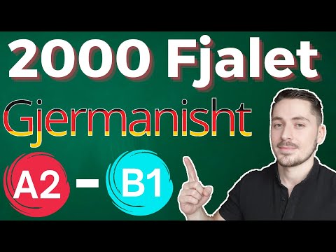 Fjalët më të rëndësishme A1-B2 / Meso Gjermanisht / OGjerman