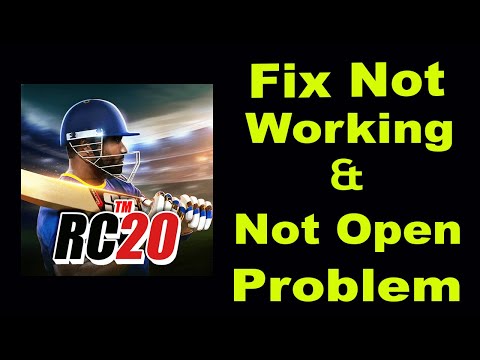 How To Fix Real Cricket 3D App Not Working | Real Cricket 3D Not Open Problem | PSA 24