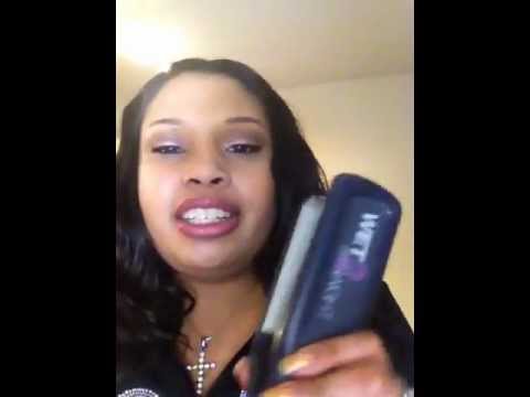 Remington wet2straight flat iron