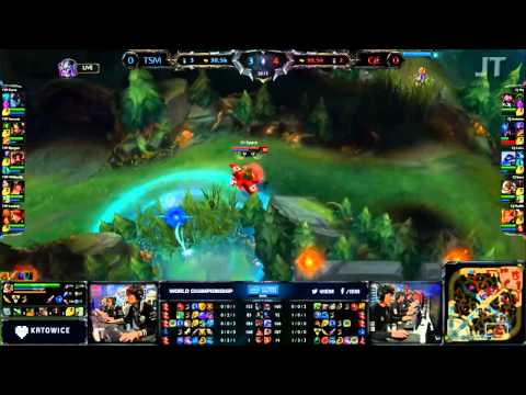 TSM vs CJ Entus Highlights - IEM Katowice 2015 - League of Legends