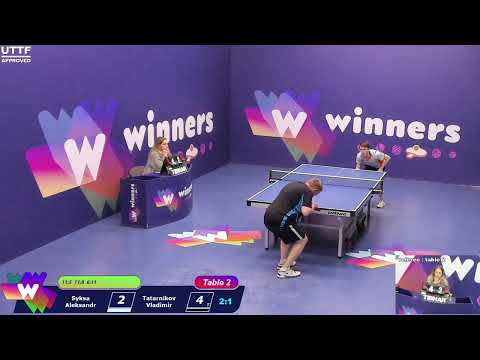 Winners League  04.04.21   Syksa Aleksandr - Tatarnikov Vladimir 16:30