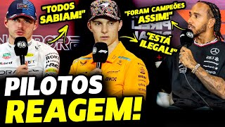 PILOTOS REAGEM (E CRITICAM) DISPOSITIVO SUPOSTAMENTE "ILEGAL" DA RED BULL | FÓRMULA 1 | GP EM CASA