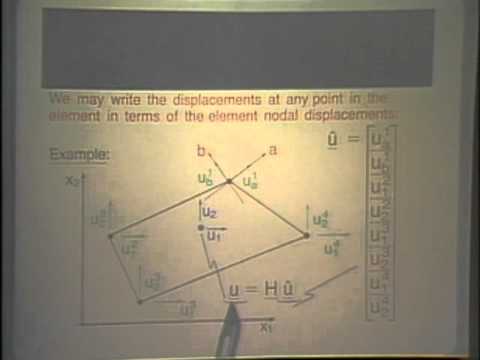 Formulation of Finite Element Matrices