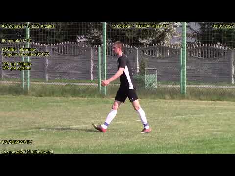 KS Żupawa 7-3 LZS Krzątka (7-3 Kozieł Zbigniew) 03.05.2022 / KEEZA Klasa "B"