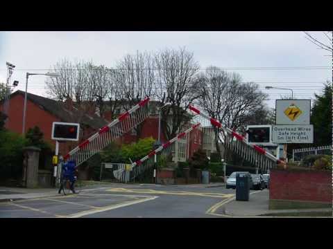 Level Crossing, Sandymount Avenue - Dart Train Number 8310