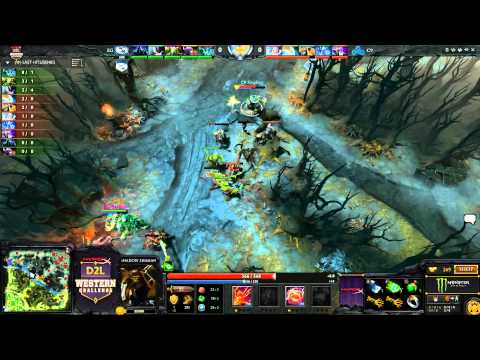 HyperX D2L Western Challenge - Cloud 9 vs Evil Geniuses (Game 1)