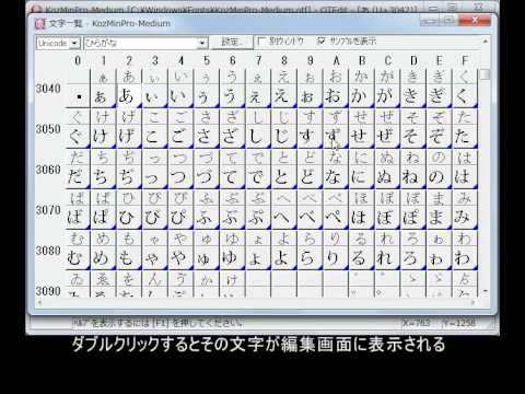 OpenTypeについて詳しく解説