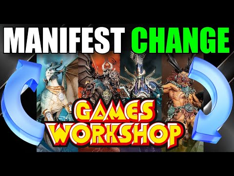 WARHAMMER... It's Time for CHANGE! Games Workshop Manifestations & Faction Terrain New AOS #newAoS