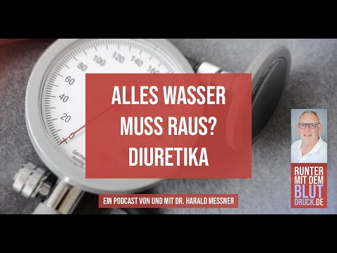 Alles Wasser muss raus oder? Die Rolle der Diuretika!