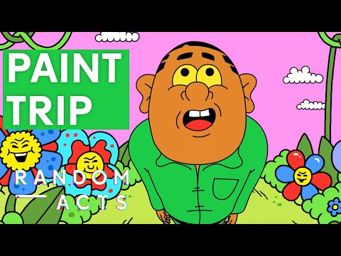 Paint fume trip | Toxic Mega Fade by Andy Baker & Kyle Platts | Psychedelic Short | Random Acts