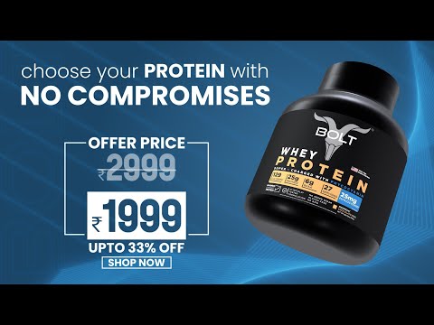 Transform Your Workout with Pure Power: Discover BOLT Whey Protein