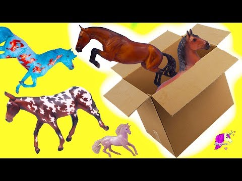 Box of New Horses ! Traditional, Club, Freedom Series  Breyer Horse Haul Video