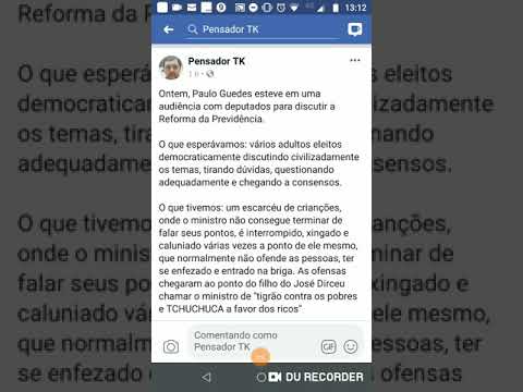 Paulo Guedes, "tchuchuca", segundo o filho do Zé Dirceu (deputado vergonha alheia)